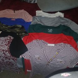 Womans Shirts XL & 2XL