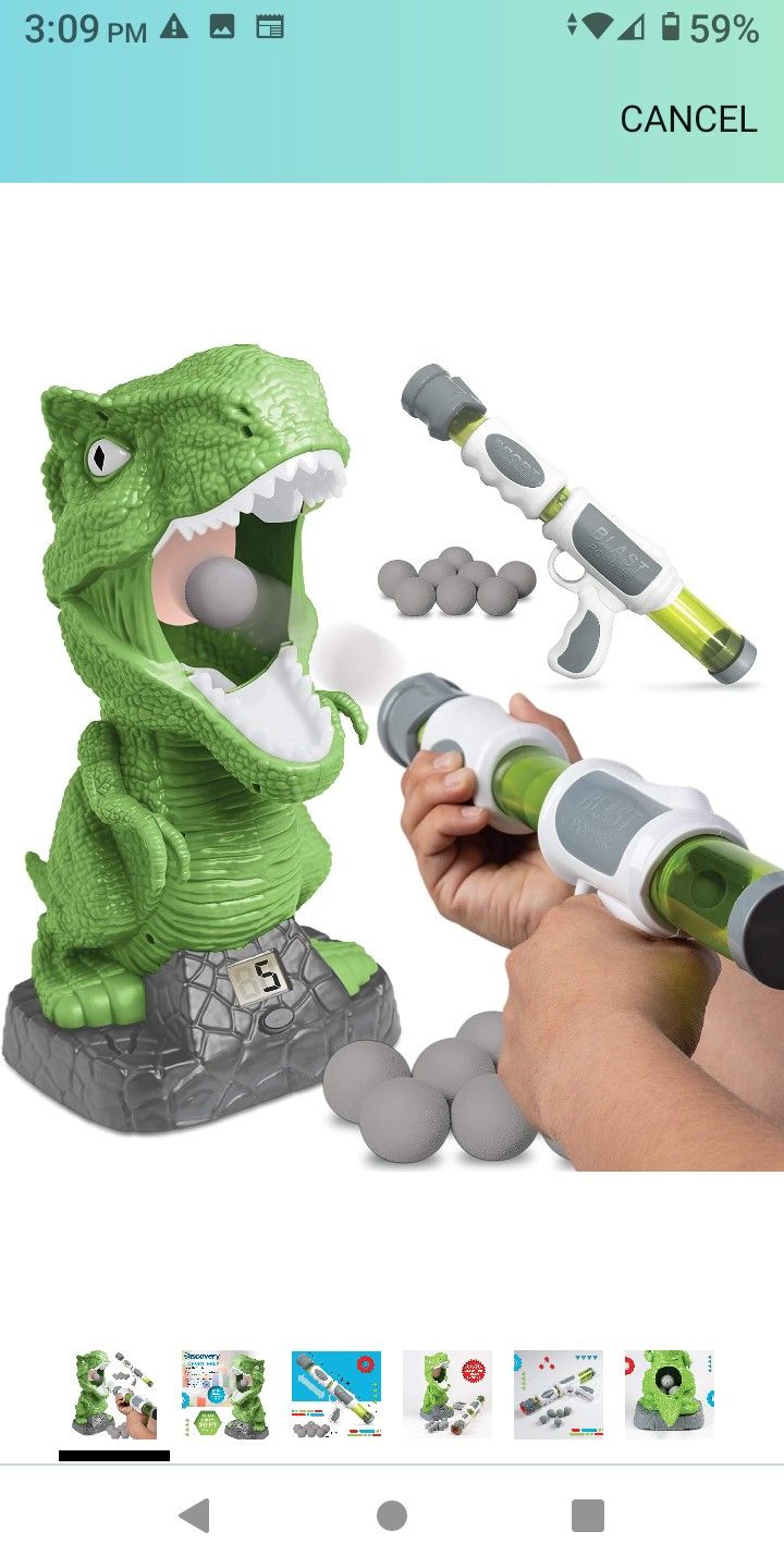 Feed The Hungry Dinosaur Game