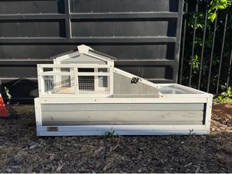 3-Room Large Tortoise Habitat with Pull-Out Tray, Wooden Reptile Enclosure Indoor & Outdoor with Ramp, Grass Mat, Openable Roof, Reptile Cage for Smal