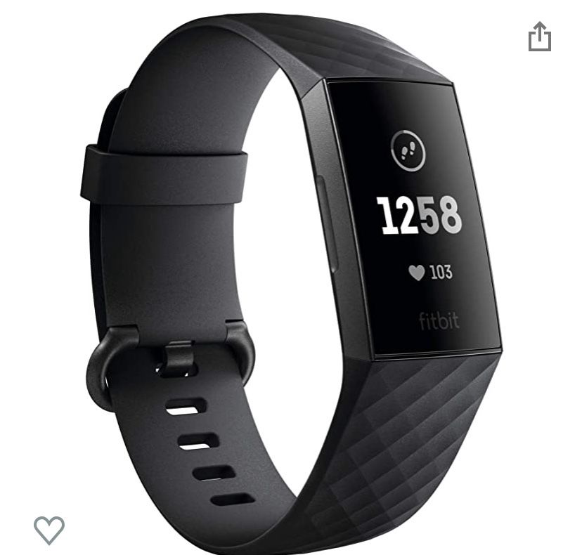 Fitbit Charge 3 Black With Bonus Band