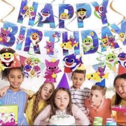 Baby Shark Birthday Party Supplies 