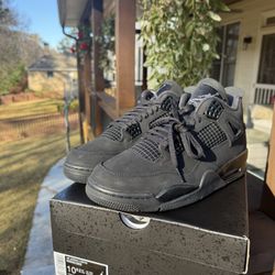 Air Jordan 4 Retro “Black Cat” Sz 10.5