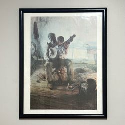The Banjo Lesson (1893) By Henry Ossawa Tanner Framed Wall Decor