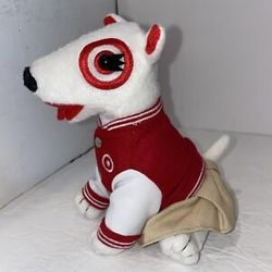 Target Female Bullseye Plush (Letterman Jacket/Skirt)