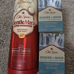 Old Spice Body Wash/Bar Soap All For $8