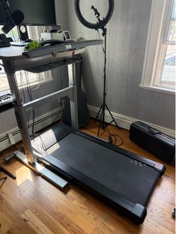 LifeSpan TR1000-Power Treadmill Desk - Electric Standing Height Adjustment