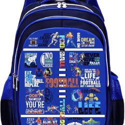  Football Backpack Laptop Backpack For Men Women