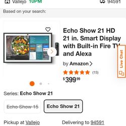 Echo Show 21 had 21 In. Smart Display 
