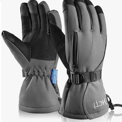 $12 Large Waterproof Mens Ski Gloves Snowboard Snowmobile Cold Weather 