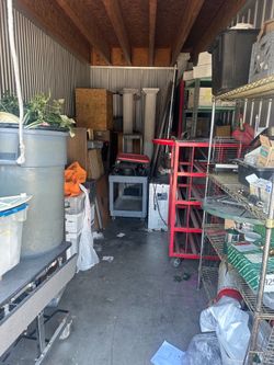 Shelves carts food warmer pillars etc