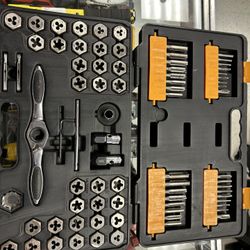 Gearwrench SAE & METRIC Ratcheting Tap N Die Set 