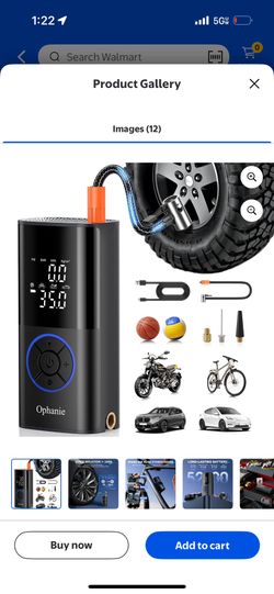 Portable Tire Pumper