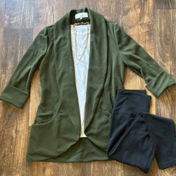 Forest Green Work Blazer