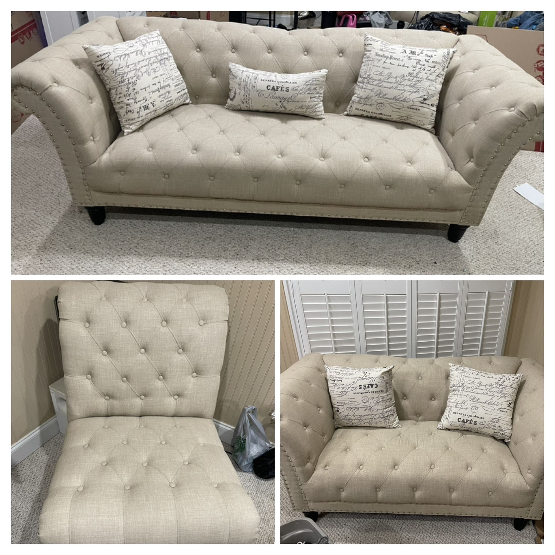 3pc Sofa Set