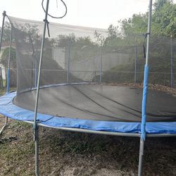 Trampoline, Large, With Protection Net