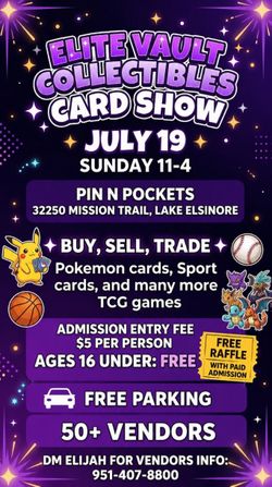 EliteVaultCollectibles Card Show
