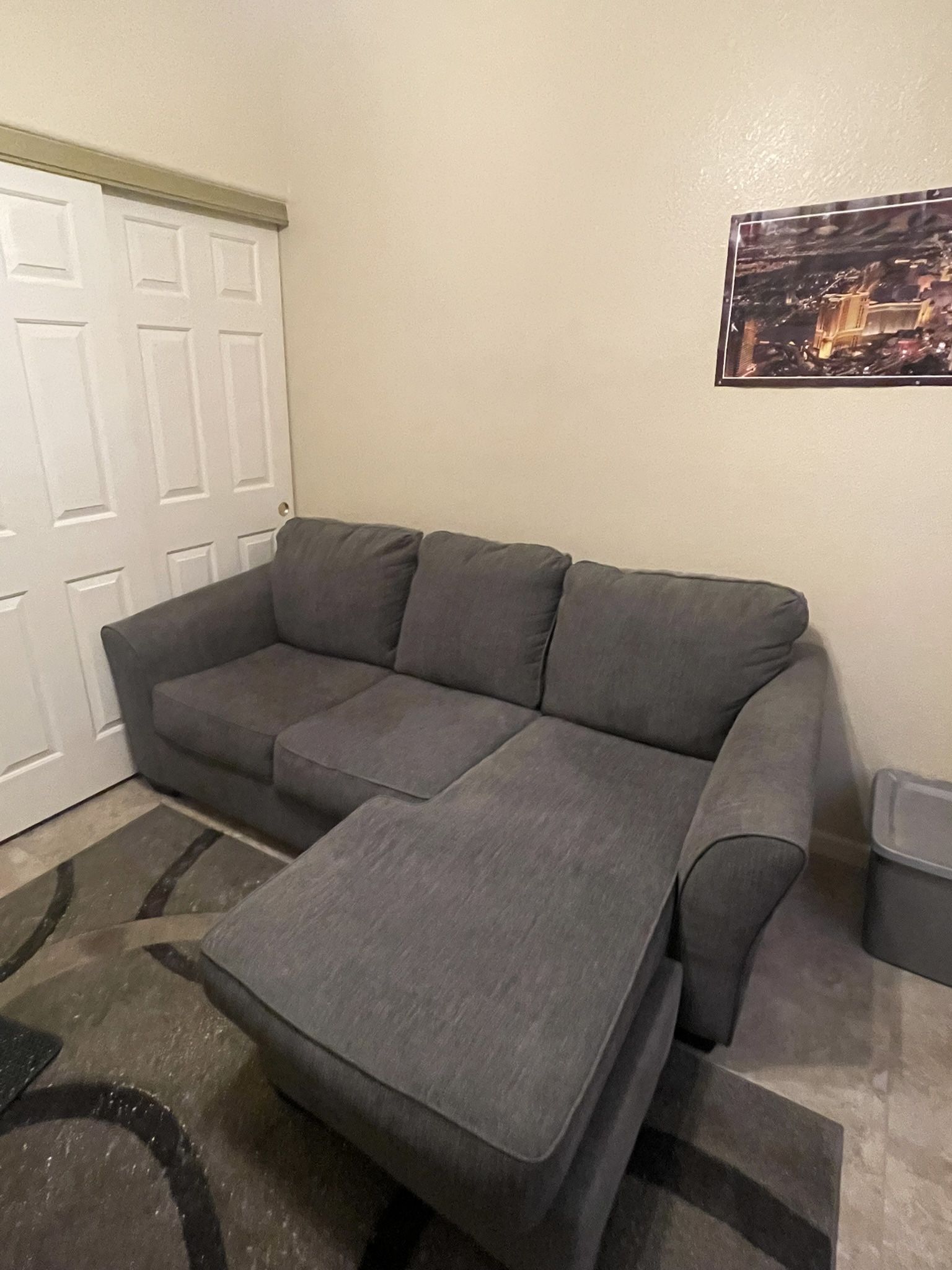 Brand New Sectional Couch Fold Out Bed 3 Months Old