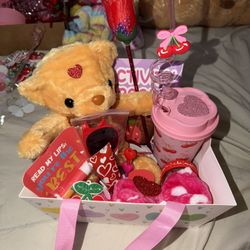 Valentines Day Childrens Basket 