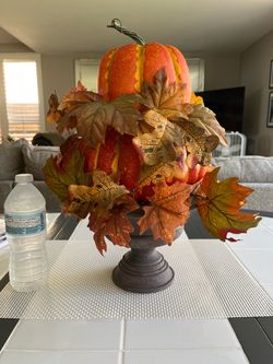 Cute fall decorative centerpiece