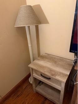 Night Stand and lamp