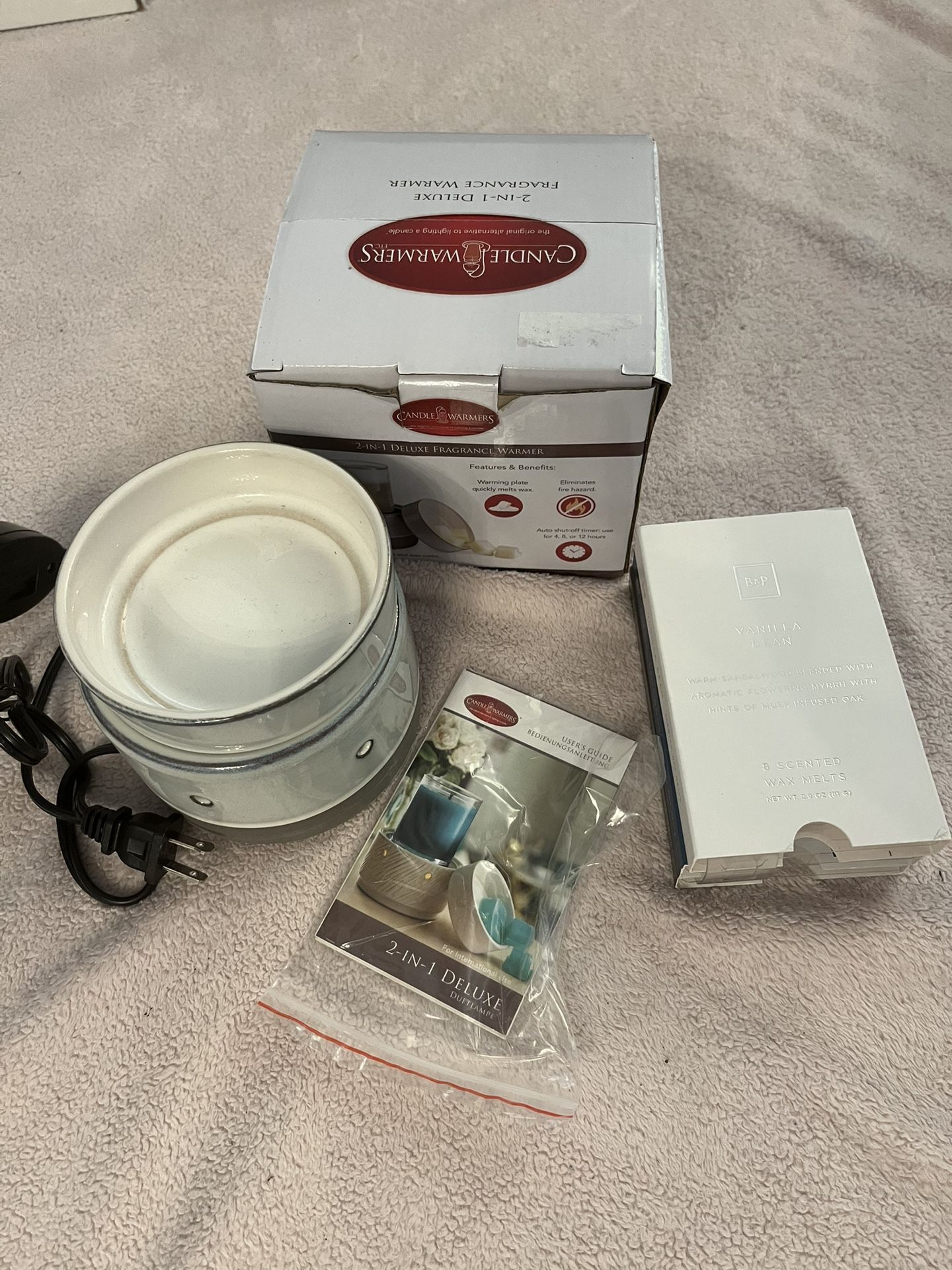 Candle Wax Melter w/ Wax