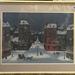 36x28 Michel Delacroix Framed Print. 
