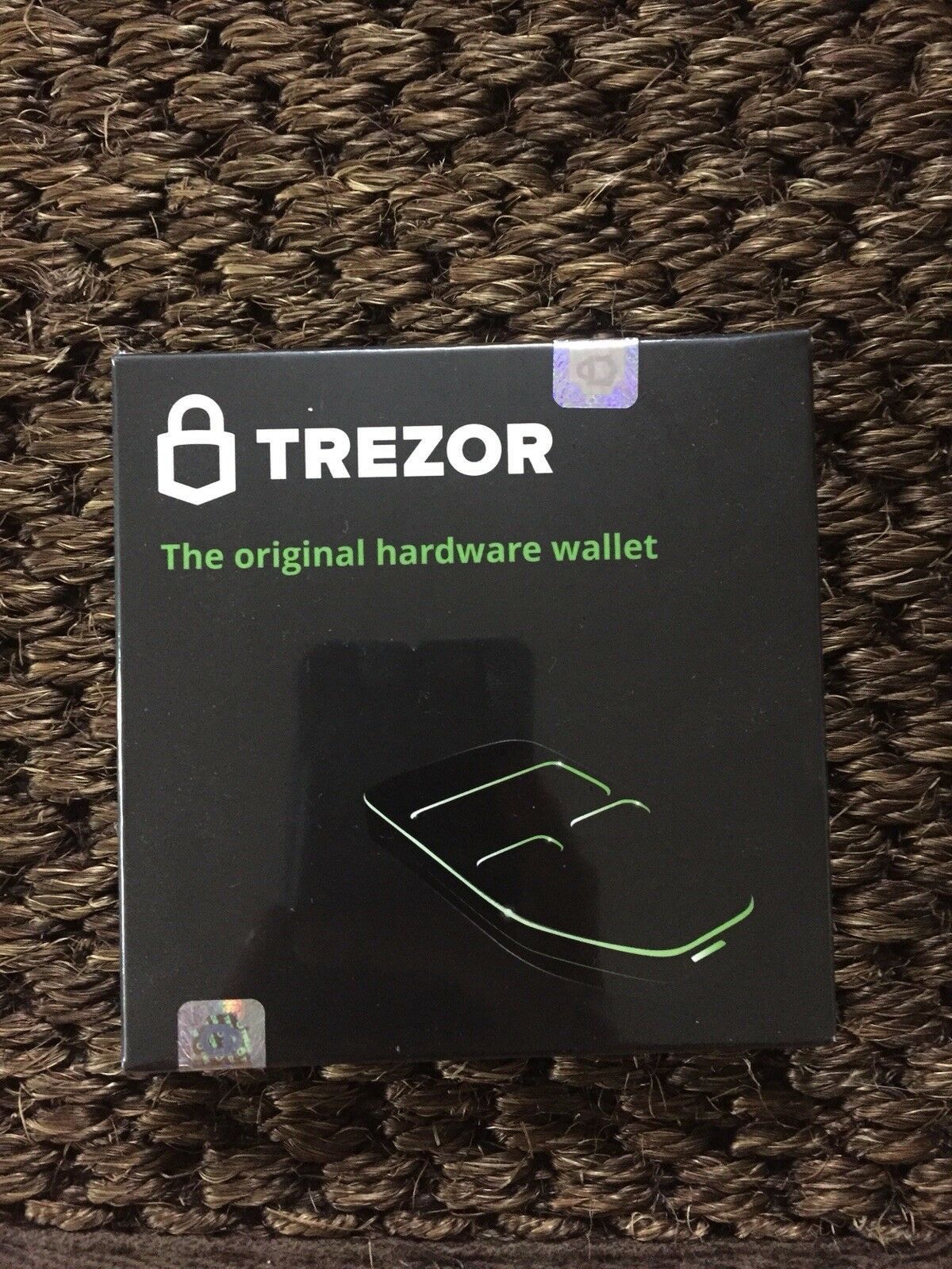 TREZOR The Bitcoin Safe Crypto Hardware Wallet Black