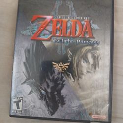 Game Cube W Zelda Twilight Princess Game