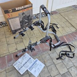 YAKIMA BIKE RACK for Cars SUVs Trucks - Holds 3 Bicycles