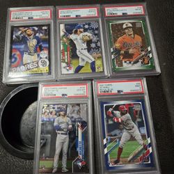 Baseball Slabs Ryan, Bo, Tatis Jr, Jo
