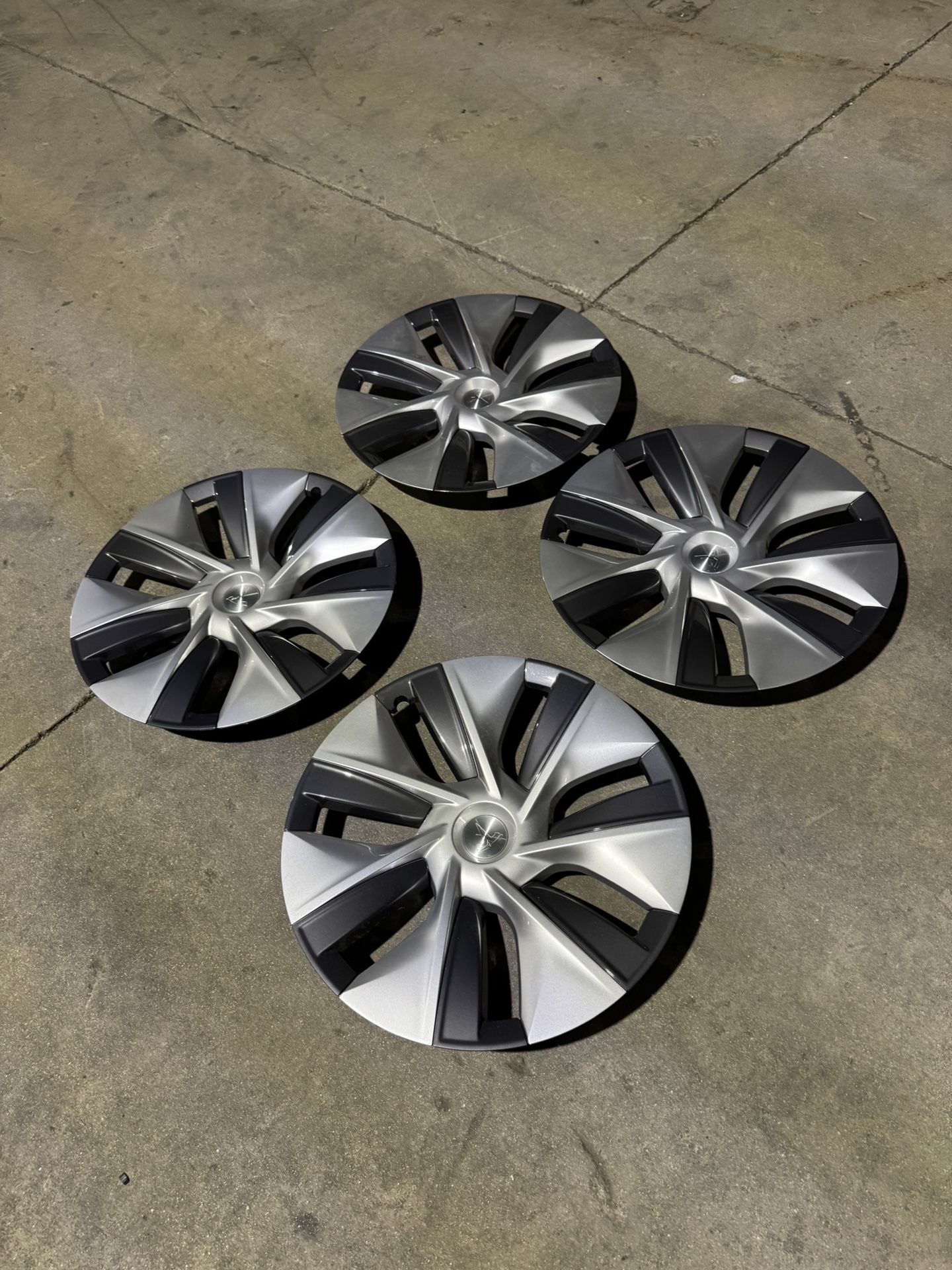 Tesla Hubcap Wheel Cover OEM Gemini 19” Set