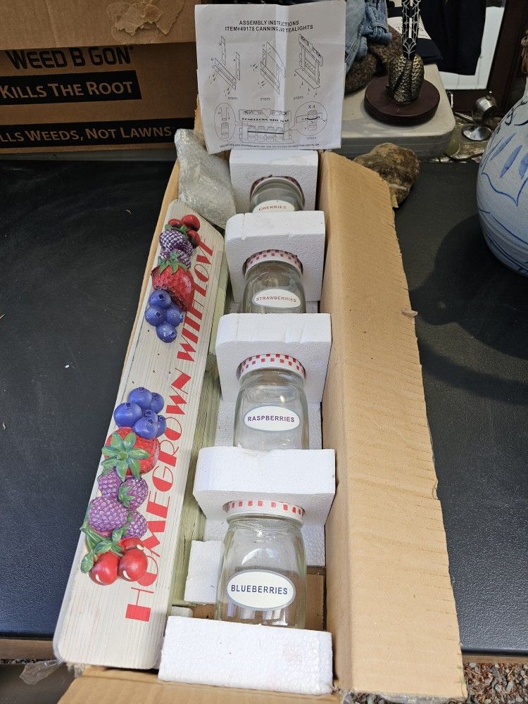Canning Jar Tealights Set