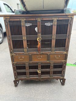 Vintage Korean antique cabinet