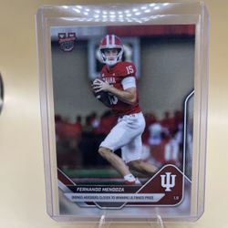 2025 Bowman University Now Chrome Fernando Mendoza RC🔥🔥🔥