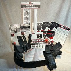DutySmith Speed-Set Duty Belt Set with Accessories