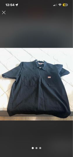 XL Ben Davis Short Sleeve Work Shirt