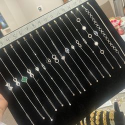 Bracelets Silver Stamp 925