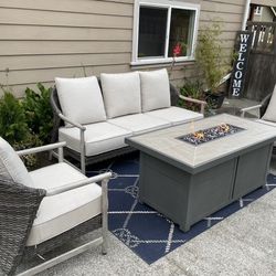 Brand New Outdoor Costco Furniture With Fire Pit
