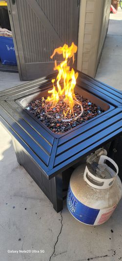 34" Propane Fire Pit Table 100 with tank 80 without  firm price
