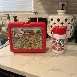 1990’s Where’s Waldo Thermos Lunchbox
