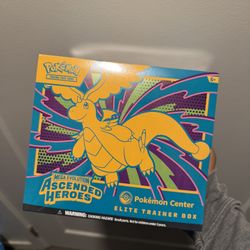 Pokemon Mega Evolution Ascended Heroes Elite Trainer Box (Pokemon Center)