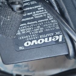 20 V. LENOVO  LAPTOP CHARGER 