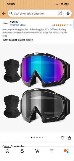 New protective glasses