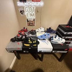 Brand New Air Jordan 4’s Bundle! All size 12 with original boxes!