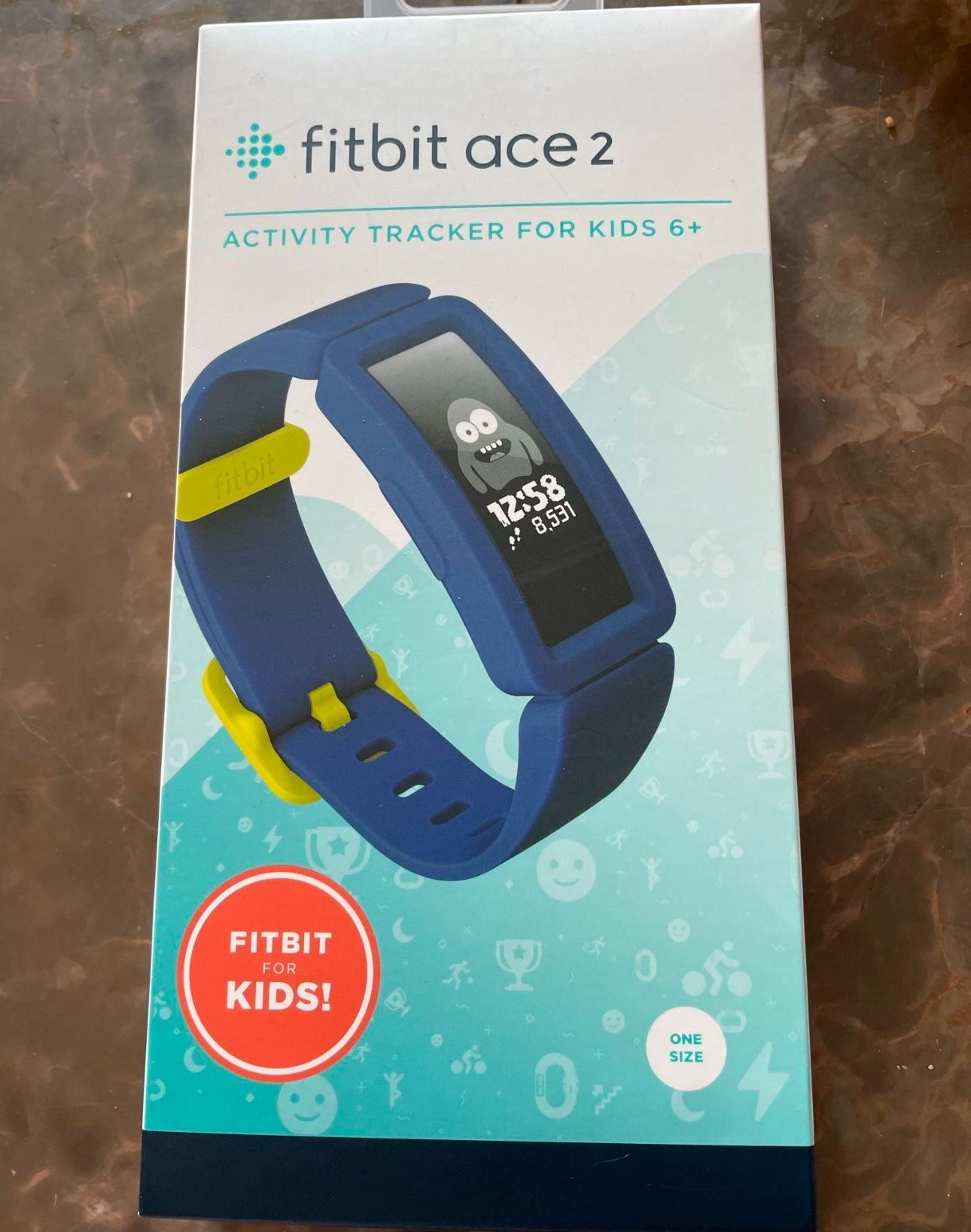 Kids blue FitBit Ace 2