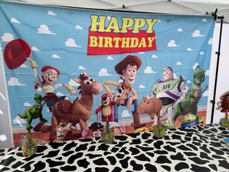 Toy Story birthday banner