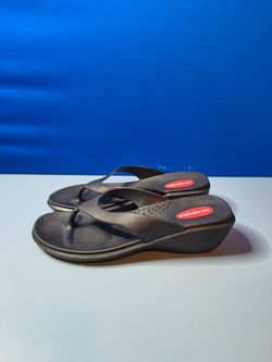 Okabashi  Ergonomic Waterproof Flip Flop Made in USA Sandals Womens's( SIZE 8)