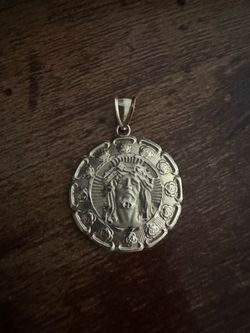GOLD JESUS PENDENT