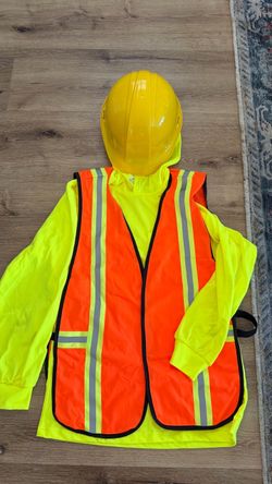 Construction worker costume Large
