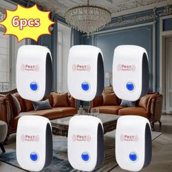 6 Pack Ultrasonic Pests Repellent 